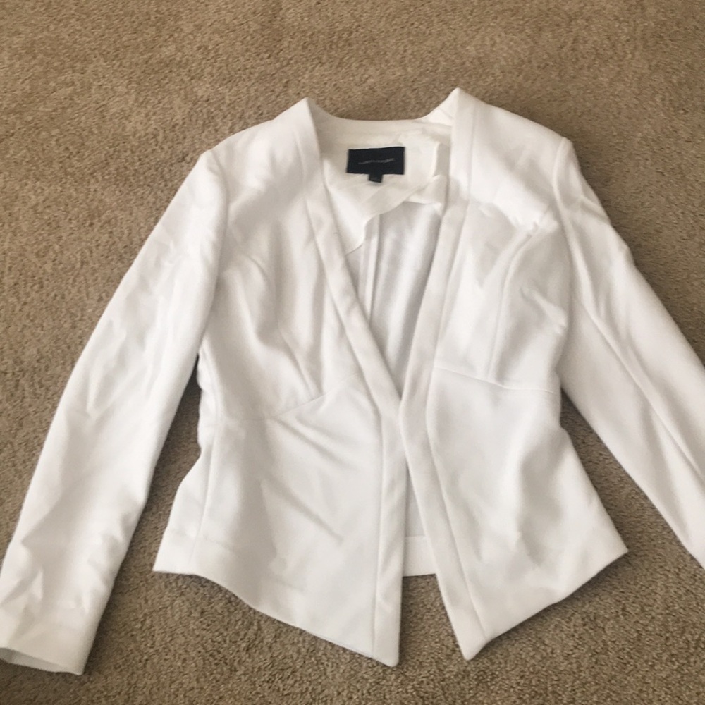 Banana Republic White Blazer